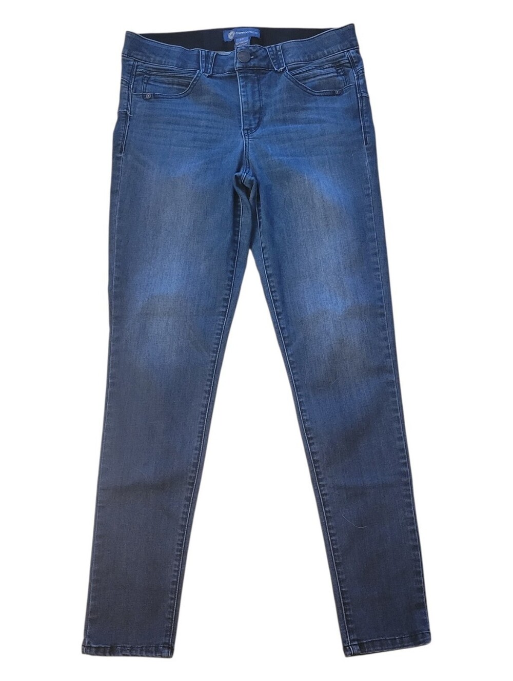 Democracy Absolution Blue Tapered Skinny Denim Jeans Size 10‎
